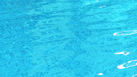 surface of blue swimming pool