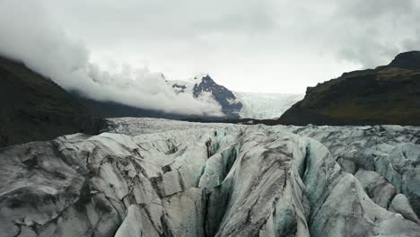 Flying-close-to-a-glacier-in-iceland