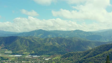 mountains at san jose de ocoa in dominican republic