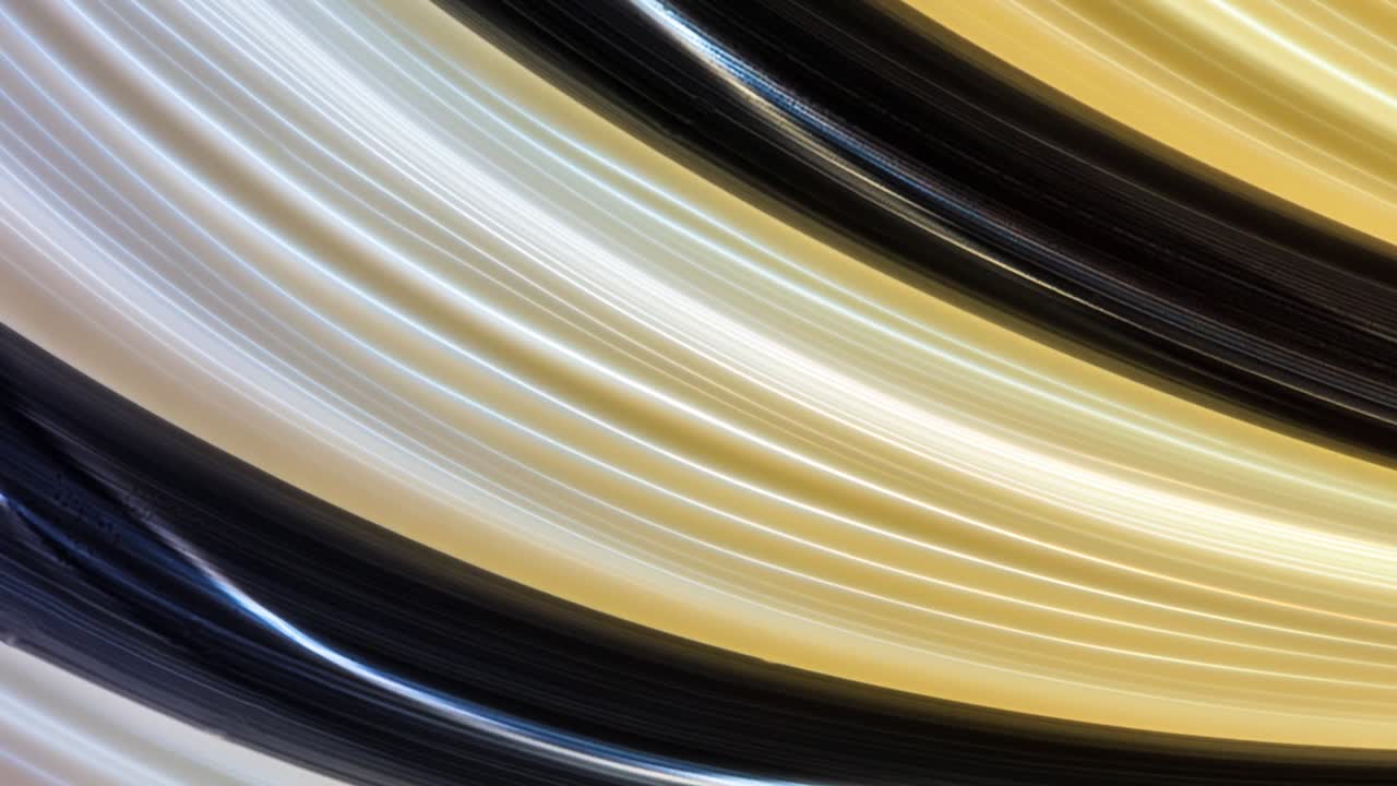 Bright futuristic abstract motion background with beautiful glowing neon colorful lines with gradient. Seamless looping. 4K video animation high quality.