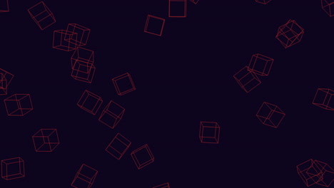 vibrant red squares intricately arranged in a grid formation against a black backdrop evoke a dynamic sense of movement and energy, enhanced by the stark contrast