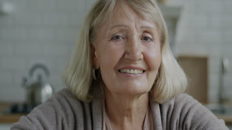 smiling senior woman