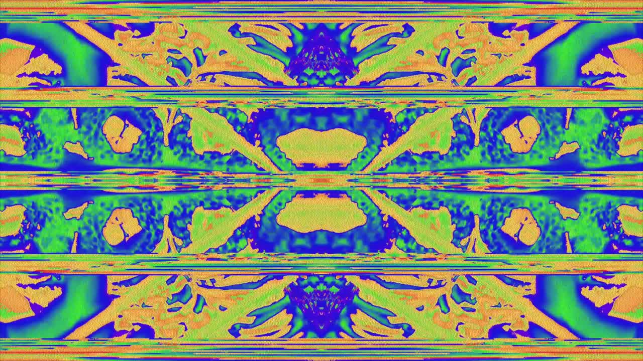 transformando el fondo holográfico psicodélico dinámico de ciencia ficción