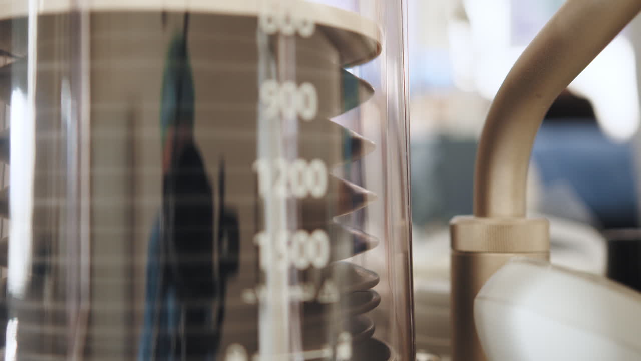 detalle de la bomba médica