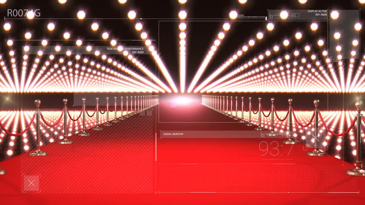 레드 카 ⁇ 에서 디지털 인터페이스의 애니메이션