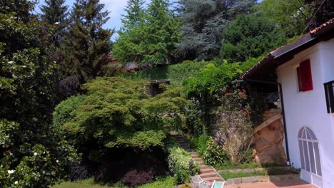 drone rising high from b and b l'uovo e la faina stunning guest house , busca , italy