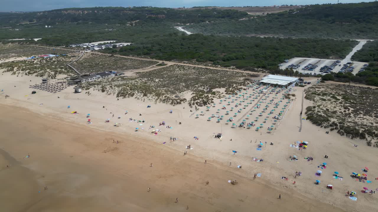 코스타 다 카파리카, 리스본, 포르투갈 에서 대서양 에서 해 가 지는 장면 의 항공 영상