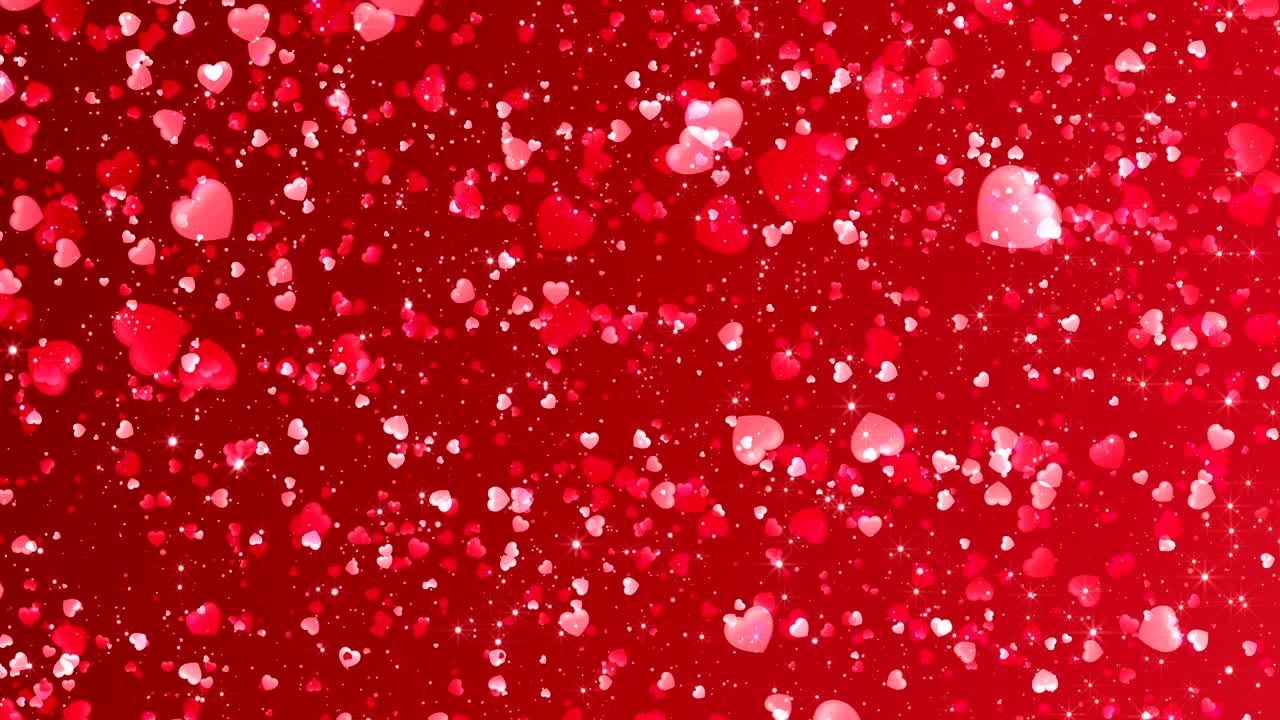 4k 시엄리스 하트 배경