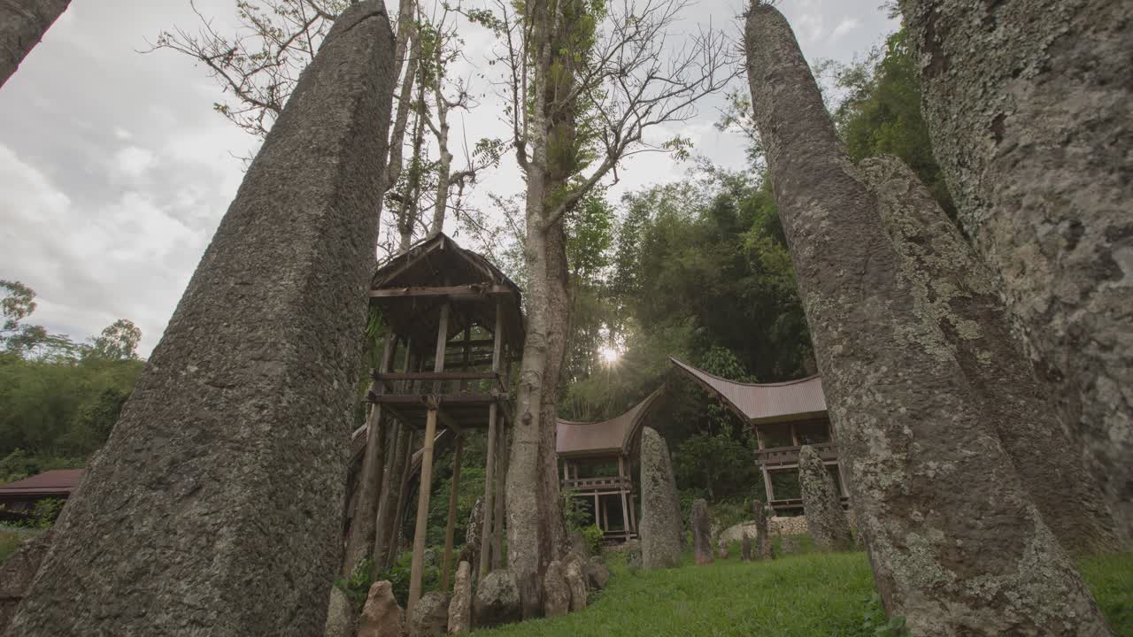 Ancient Megalithic Site in Indonesia