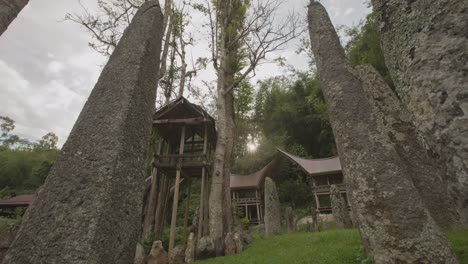 ancient megalithic site in indonesia