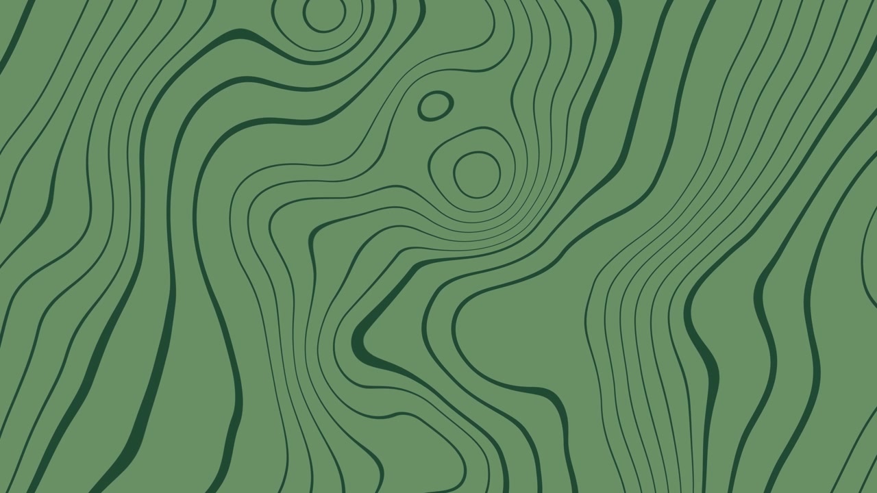 Sfondo pieno di linee animate con movimento ondulatorio, After Effect