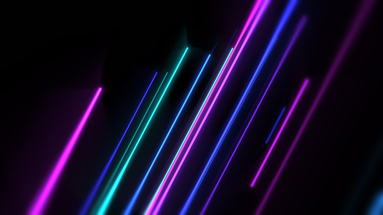 movimiento colorido neón líneas resumen fondo 17