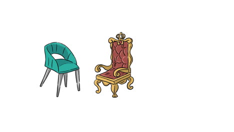 modern and royal chairs