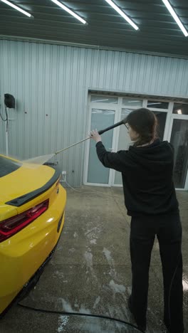 professional car detailing – washing, ceramic coating, and interior cleaning