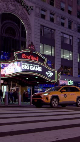 hard rock cafe on broadway, nyc