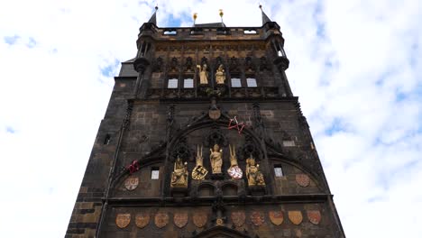 beautiful old town bridge tower, charles bridge in prague, czech republic