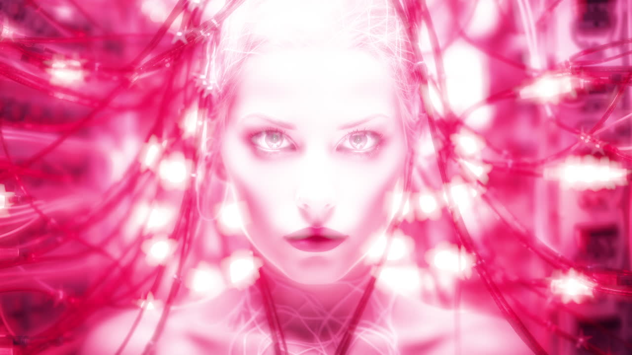 una mujer de la tecnología