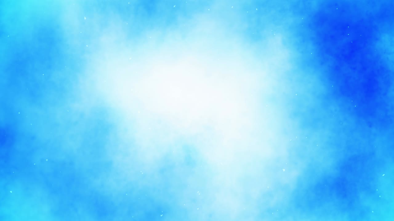 색의 연기 스프레이, 추상적인 연기, 증기 기, 안개 스플래시, 파란 바탕에 알코올 잉크와 수채화, 텍스트를 복사하는 공간, 루프 애니메이션.