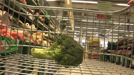 stock footage of grocery shopping