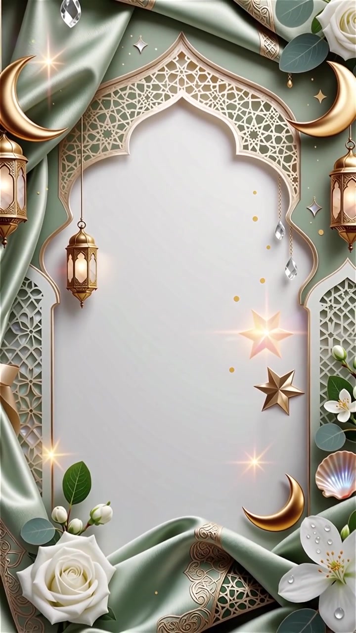 Compleanno del Profeta Maometto Mawlid al-Nabi Sfondo Islamico