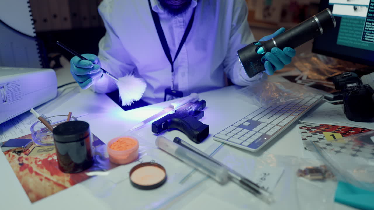 Forensic Investigation of a Crime Scene