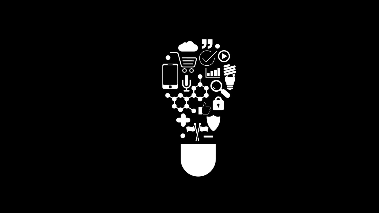 animazione - idea moderna sfondo glitch