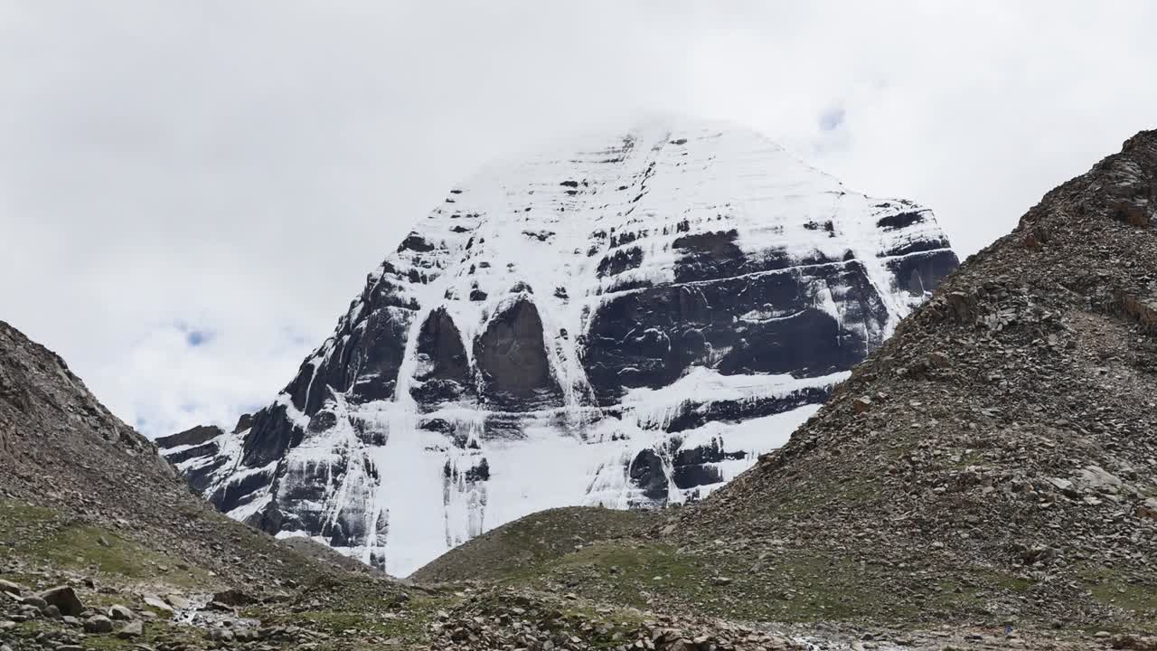 el monte kailash, la cordillera del himalaya, el tíbet
