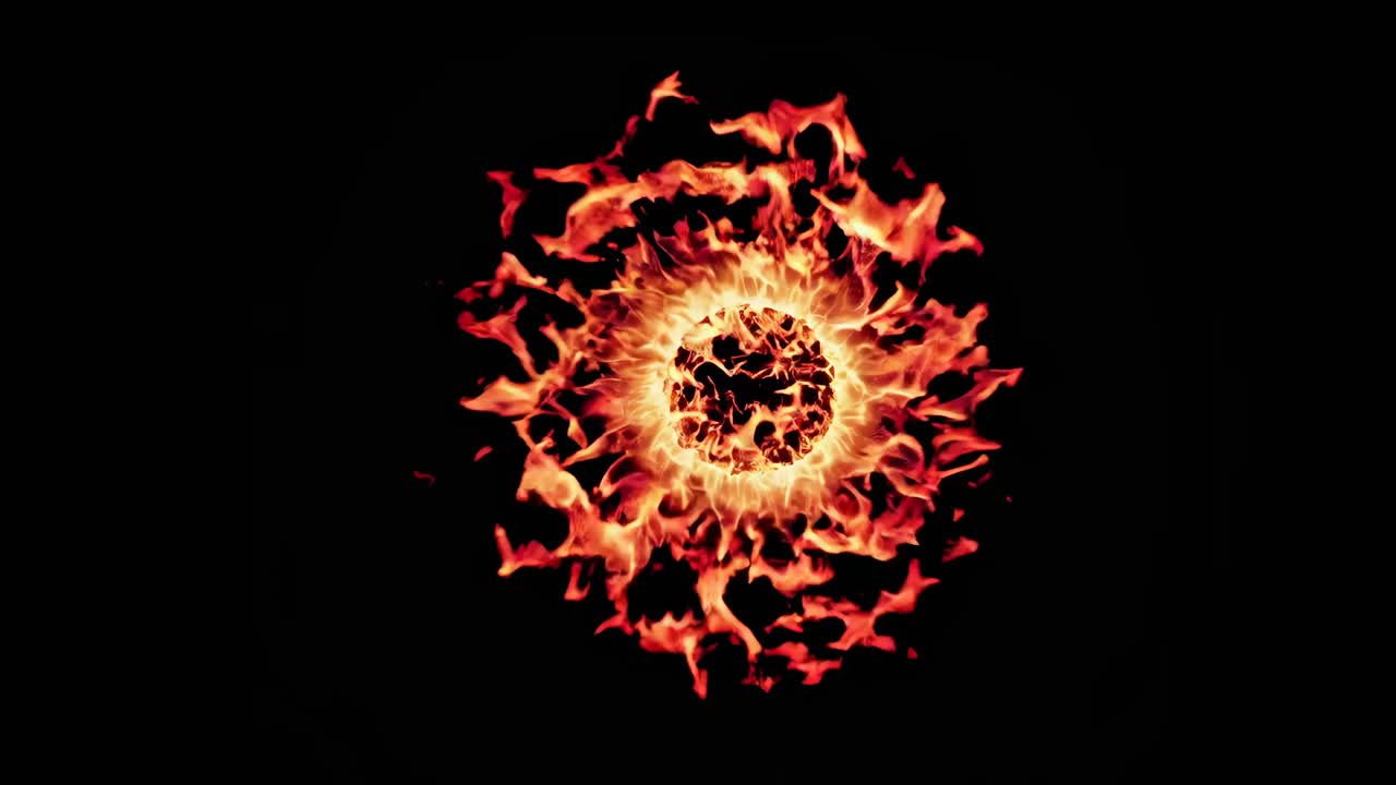 Abstract Fire Patterns