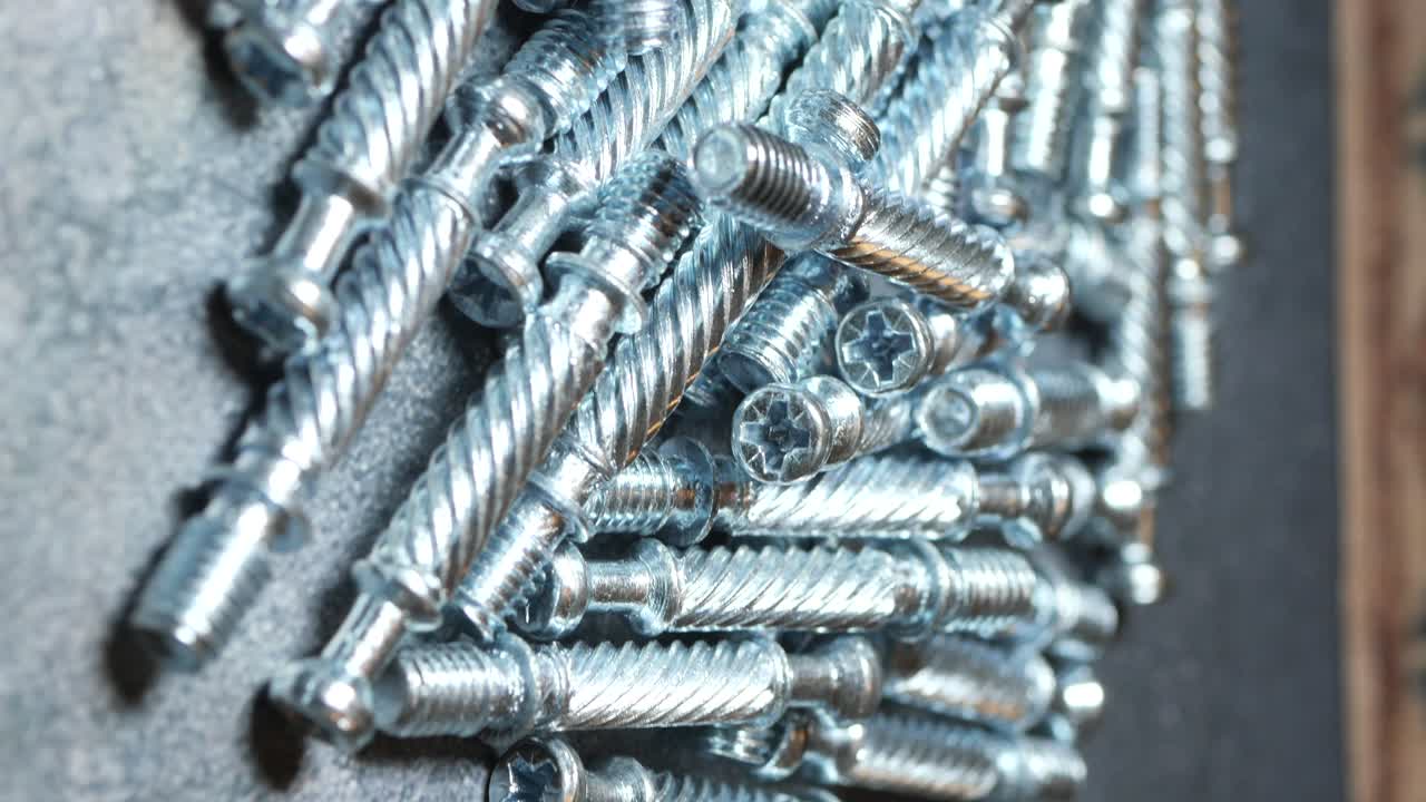 Pile of Metal Screws