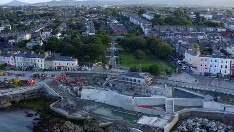 Parque-Del-Pueblo,-Dun-Laoghaire,-Dublín,-Irlanda,-Agosto-De-2021