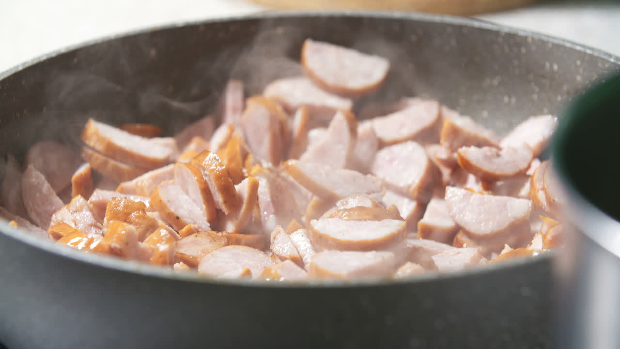 소시지 컷 프라이팬 1