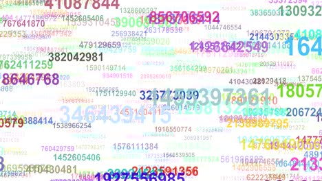 flujo de datos de números aleatorios bucle sin fisuras