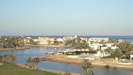 modern city el gouna in egypt