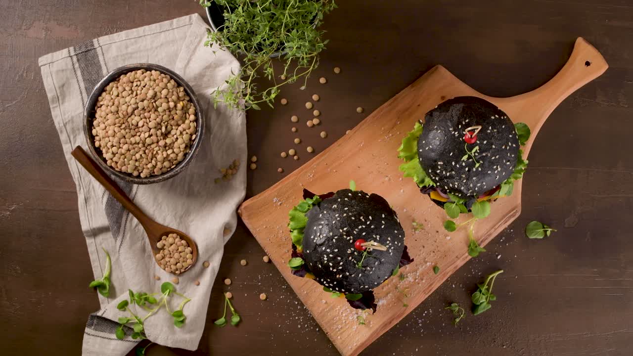 hamburguesas de verduras a la parrilla