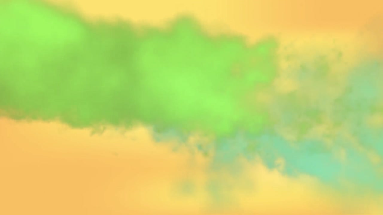 animación del cielo lleno de nubes en movimiento