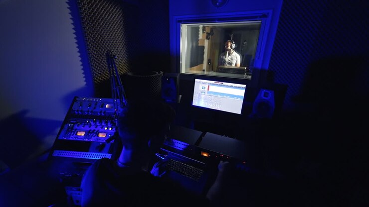 Music Recording Studio Session