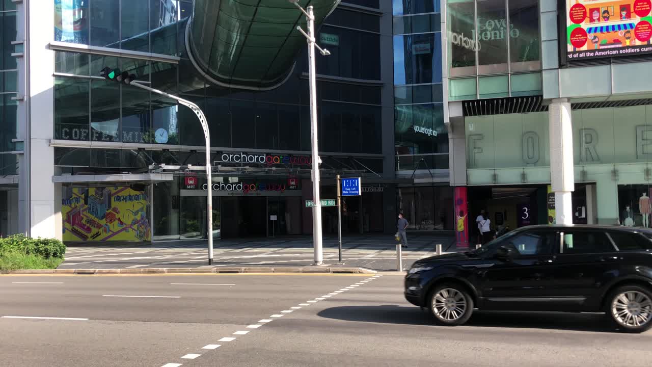 Orchard Gateway on the shopping paradise of Orchard road Singapore