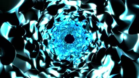 fondo de movimiento de túnel sin costuras 4k