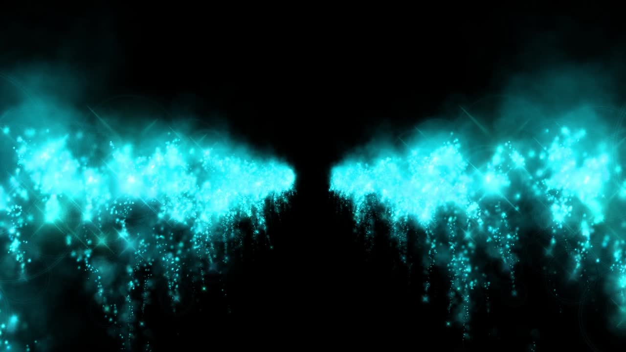 chispas de fuego partículas de color animación gráficos de movimiento