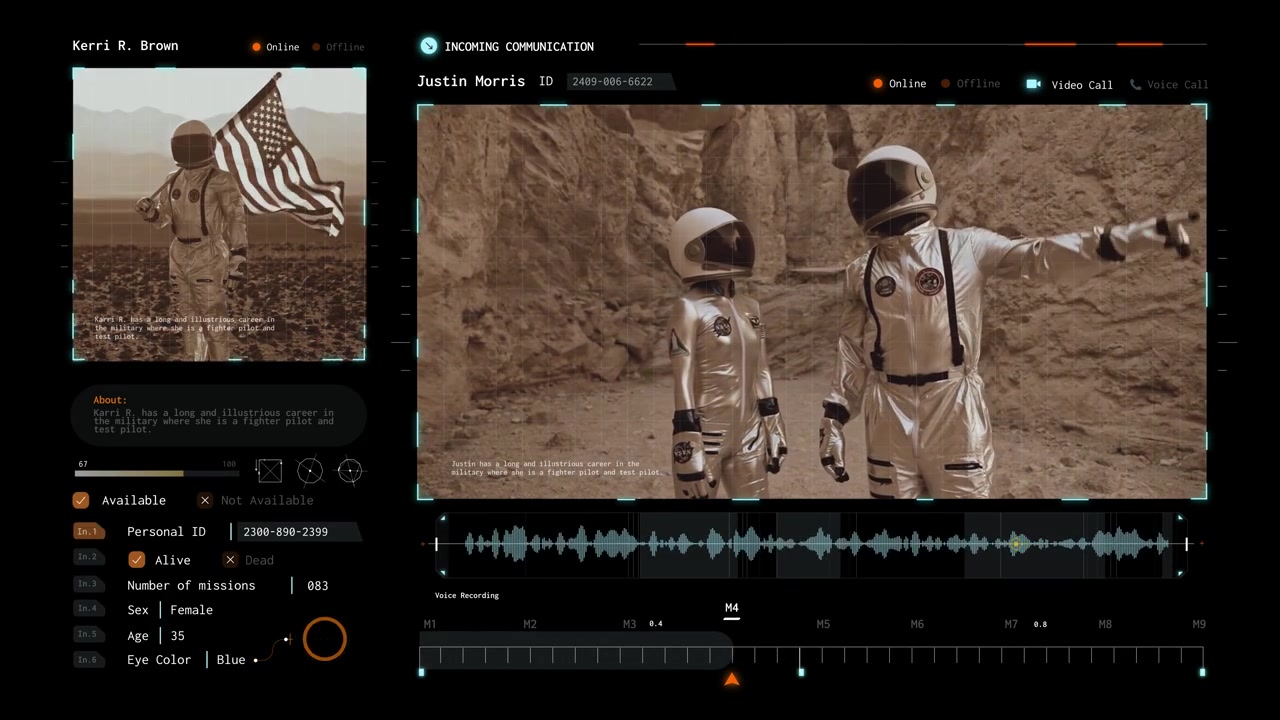 Astronauts on a mission