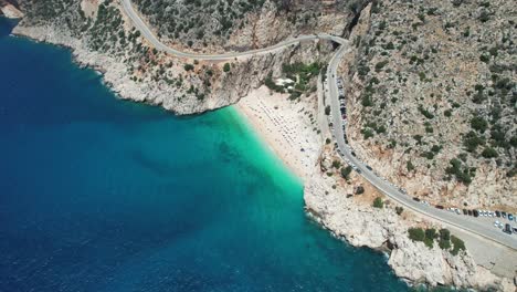 Unglaublich-Schöner-Kaputaş-Strand-In-Der-Region-Antalya-In-Der-Türkei