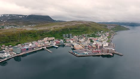 hammerfest city, finnmark, norway