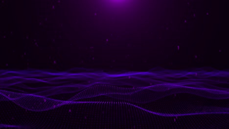 huge technology space digital data structures center technology abstract gradient particle waves