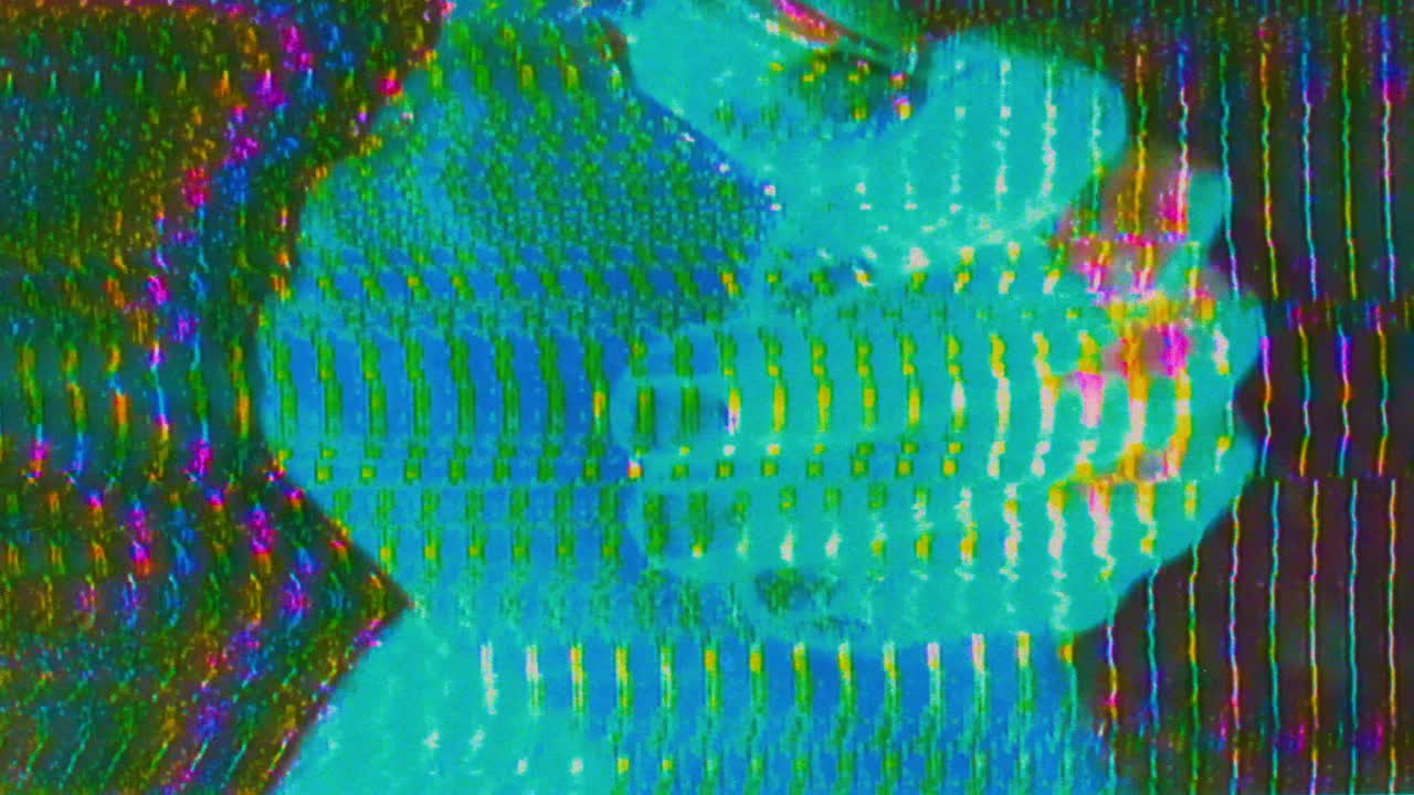 unión unidad puño con la psique efecto de líneas de trazo