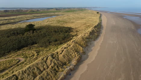 playa en donabate que se extiende hasta malahide