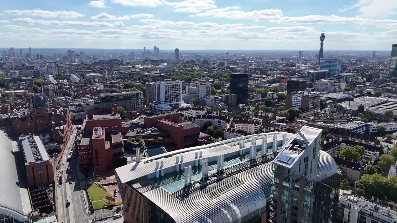 킹스 크로스 런던 프랜시스 크릭 연구소 전시 공간