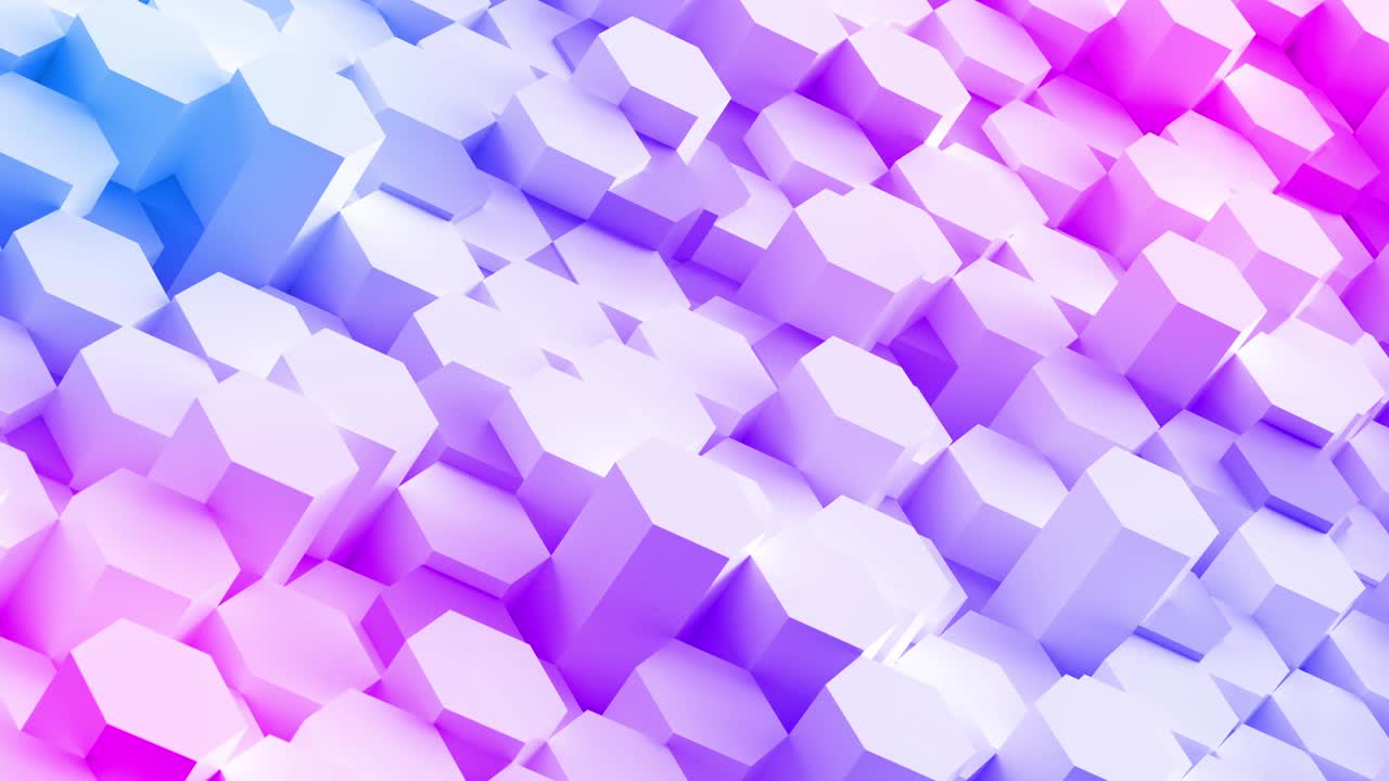 tecnología de movimiento de fondo de patrón hexagonal