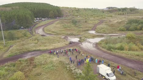 off-road mud race event