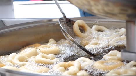 deep-fried doughnuts