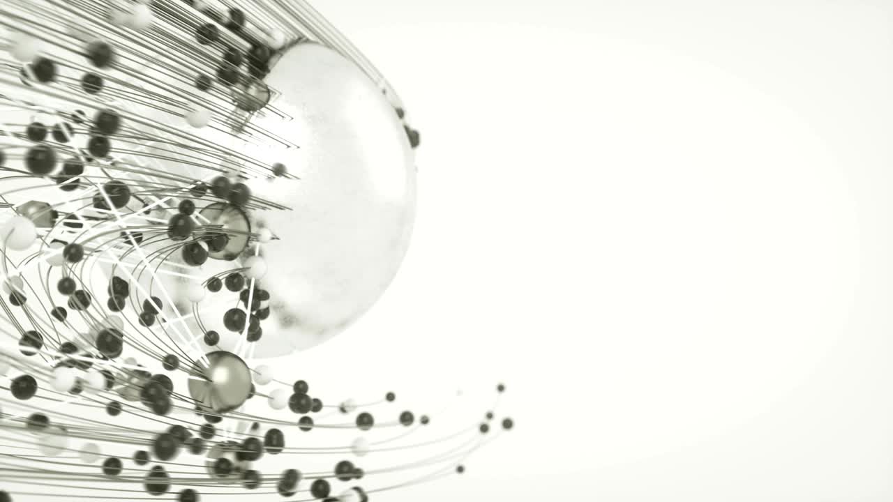 추상적인 구와 반이는 구.